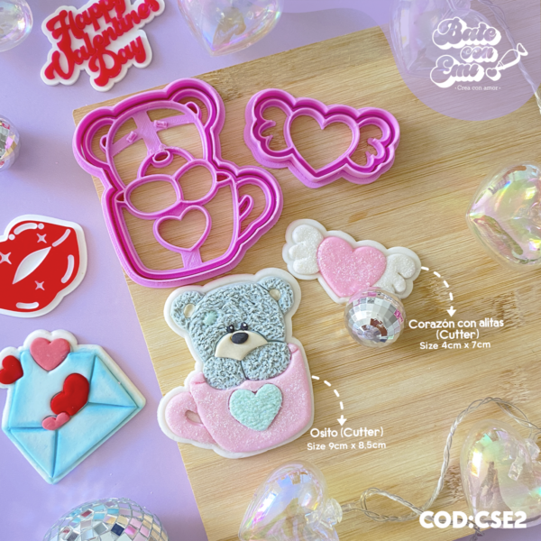 CSE2 - SAN VALENTIN - OSO + CORAZON