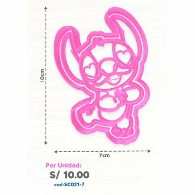 SC021-7 LILO Y STICH - STICH ENAMORADO