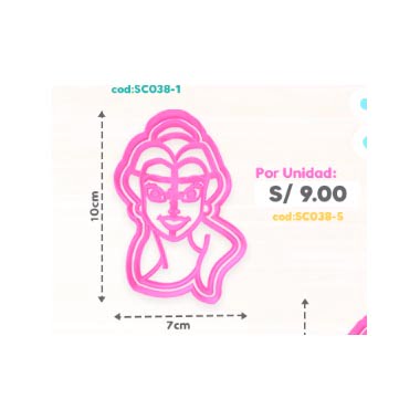 SC038 - 5 PRINCESAS - BELLA