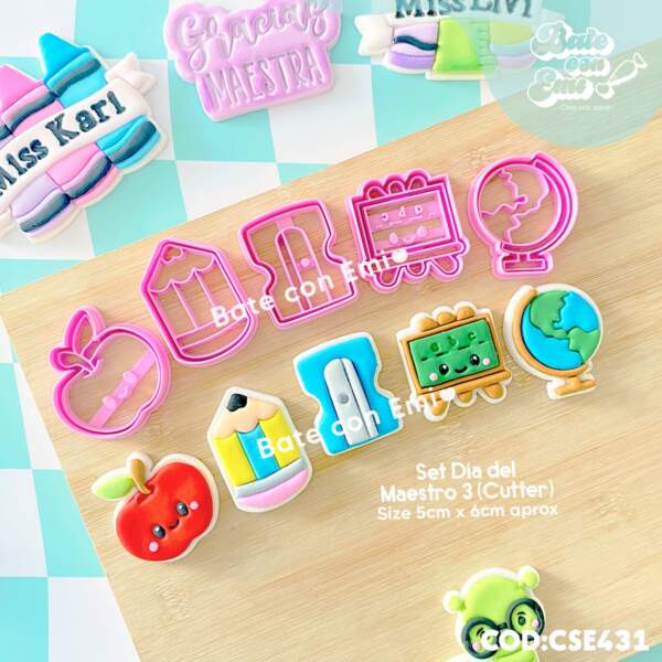 CSE431 - SET CUPCAKES  3  / DIA DEL MAESTRO