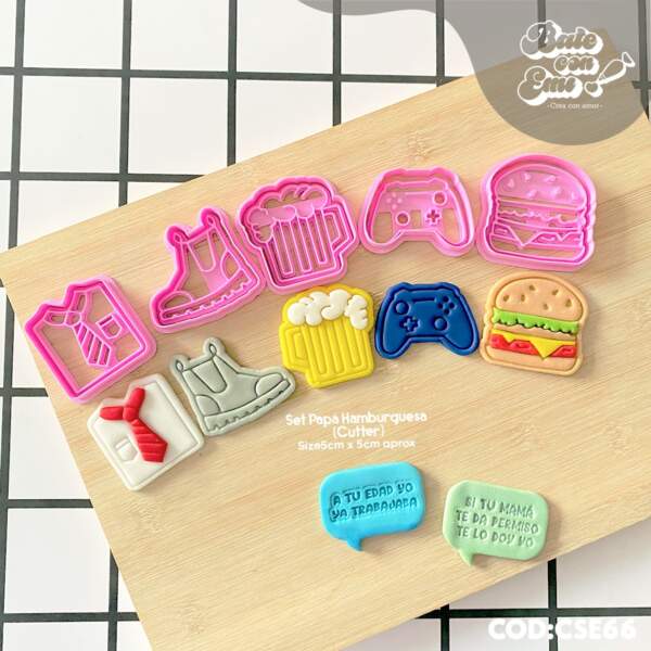 CSE66 SET CUPCAKES DIA DEL PADRE