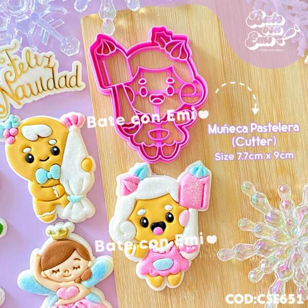 CSE651 - MUÑECA PASTELERA NAVIDAD 2024
