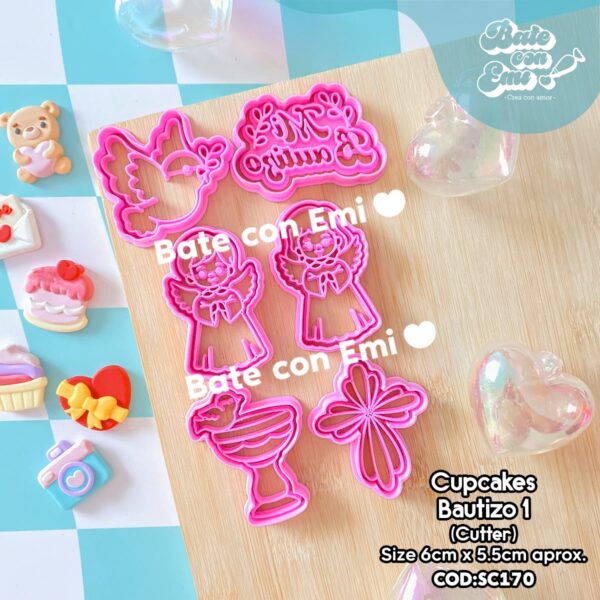 SC170 – SET CUPCAKES BAUTIZO 1