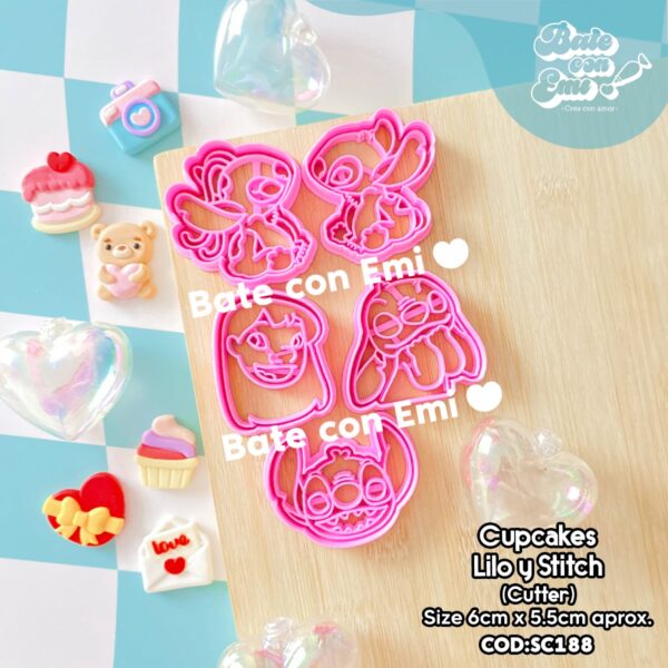 SC188 – SET CUPCAKES LILO Y STITCH